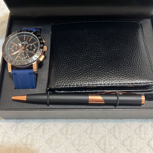 L & Co. Timepieces - Men's Watch, Wallet and Pen Set - Picture 7 of 7